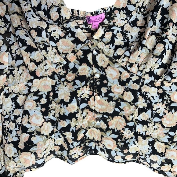 Mi Ami Francesca’s Floral Blouse - Size XL - Picture 3 of 7